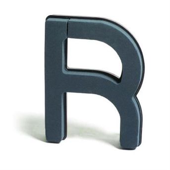 Aranžovacia hmota písmeno R