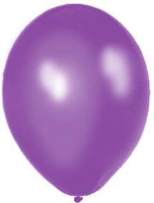 Balón fialový lesklý