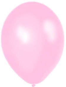 Balón ružový lesklý