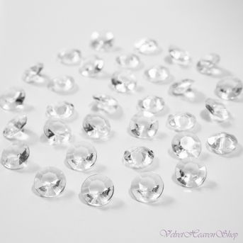 Diamanty priehľadné 12mm 100ks
