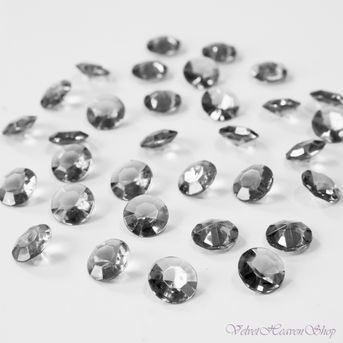 Diamanty sivé 12mm 100ks