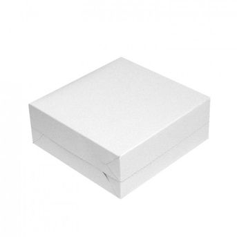 Krabica na výslužku biela veľká štvorcová